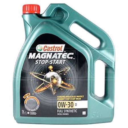 Castrol Magnatec 0W30 D Stop Start Fully Synthetic Engine Oil   4 Litre