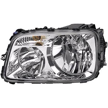 Left Headlamp (Halogen, Takes H7 / H1 Bulbs, Manual Adjustment) for Mercedes ACTROS MP / MP3 2003 2009