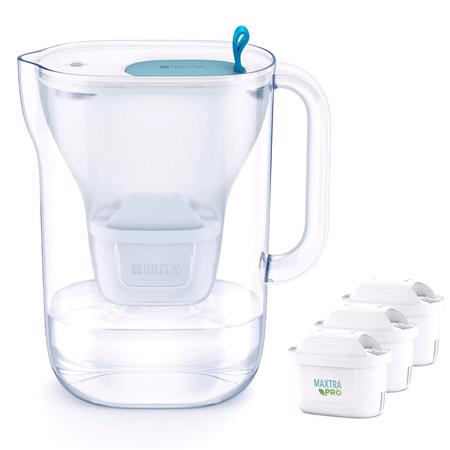 BRITA Style XL 3.6L Water Filter Jug with 3x MAXTRA Pro Filters   Blue
