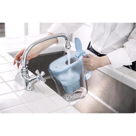 BRITA Style Eco 3.6L Water Filter Jug with 3x MAXTRA Pro Filters   Powder Blue