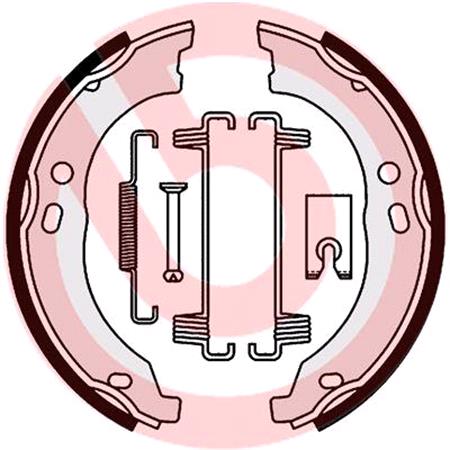 Brembo Brake Shoe Set   S23579