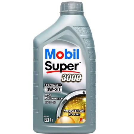 Mobil Super 3000 Formula P 5W 30 Engine Oil   1 Litre