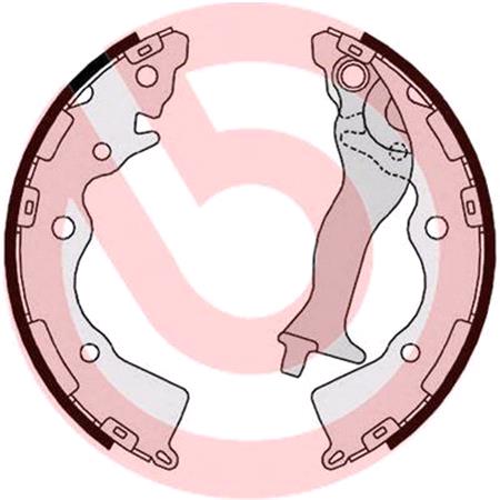 Brembo Brake Shoe Set   S30524