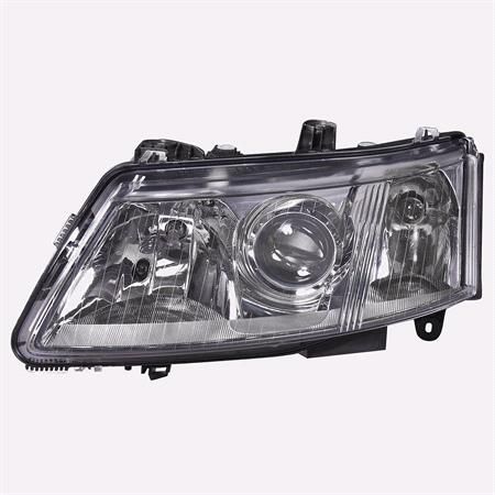 Left Headlamp (Halogen, Takes H7/H7 Bulbs, Supplied With Motor) for Saab 9 3 Convertible 2003 2007