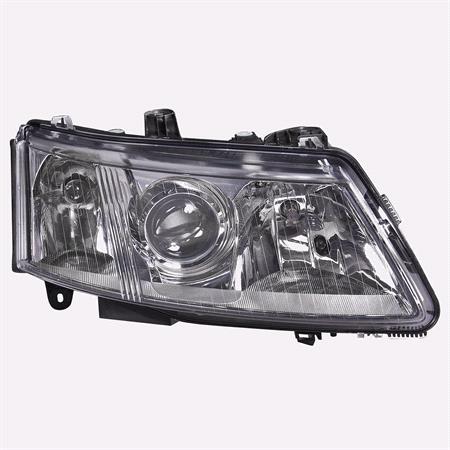 Right Headlamp (Halogen, Takes H7/H7 Bulbs, Supplied With Motor) for Saab 9 3 Estate 2003 2007