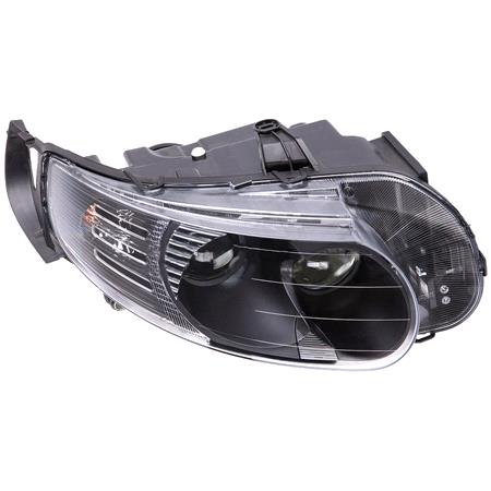 Right Headlamp (Halogen, Takes H7 / H7 Bulbs, Supplied With Motor, Original Equipment) for Saab 9 5 Estate 2006 on
