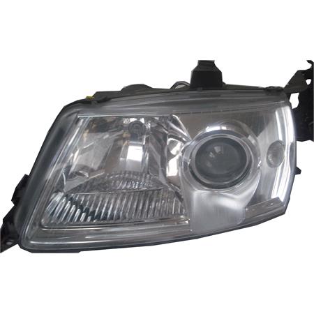 Left Headlamp (Xenon, D1S / H7 Bulbs, Supplied With Motor, Original Equipment) for Saab 9 5 Estate 2002 2005