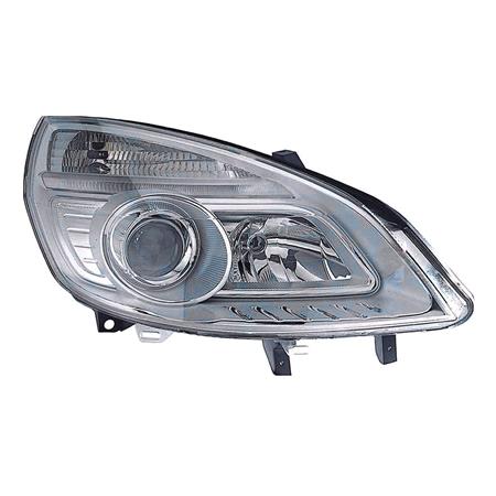 Renault Scenic 2006 2009 Headlight With Cover RH Electric Without Motor