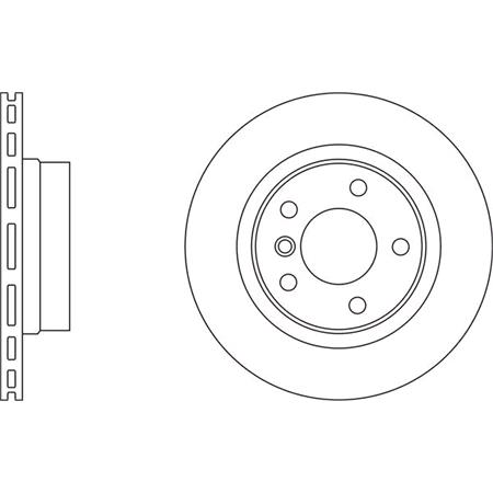 BrakeFit (APEC Blue) Rear Axle Brake Disc (Single)