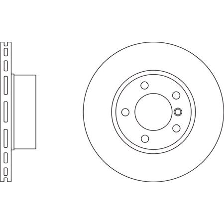 BrakeFit (APEC Blue) Front Axle Brake Disc (Single)