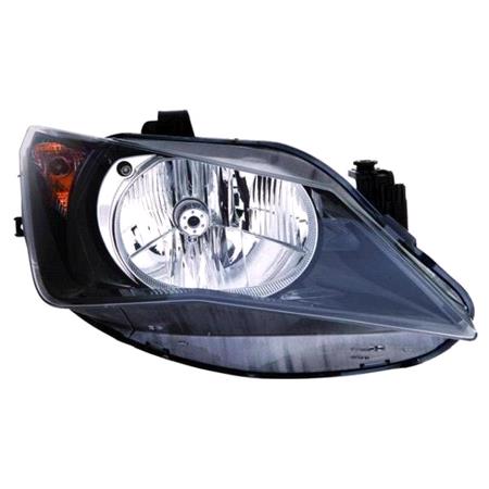 Right Headlamp (Halogen, Takes H4 Bulb, Original Equipment) for Seat IBIZA V 2015 on