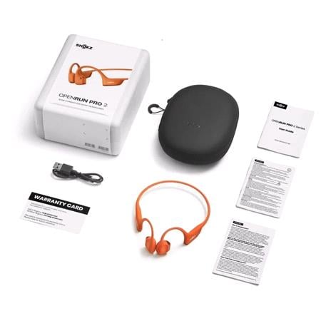 Shokz OpenRun Pro 2 Open Ear Sport Headphones   Orange