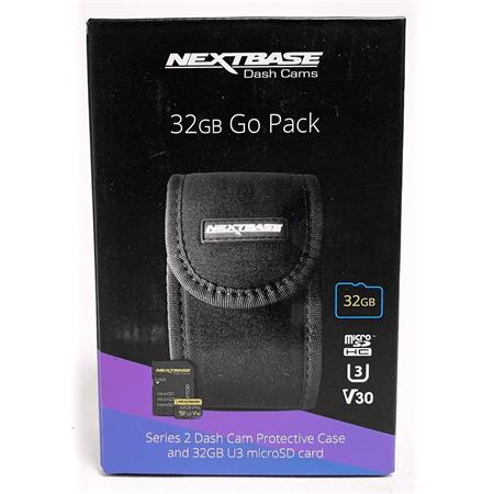 Nextbase 32GB SD Card Go Pack   32GB SD Card & Dash Cam Case