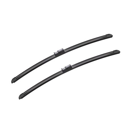 Bremen Vision Flat Wiper Blade Front Set (600 / 450mm   Side Pin Arm Connection) for BMW 3 Series Convertible 2006 to 2011