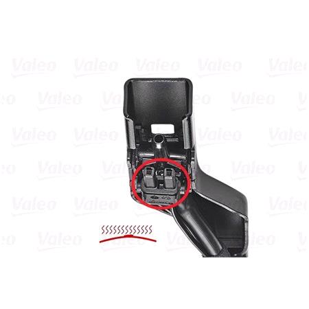 Valeo VA313 Silencio AquaBlade Heated Wiper Blades Set (600/500mm) for Volvo V60 II 2018 Onwards