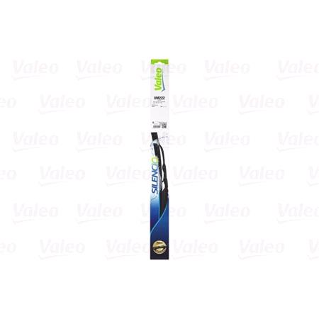 Valeo VM222 Silencio Curved Wiper Blades Set (475 / 475mm) for Volkswagen POLO 1994 to 1999