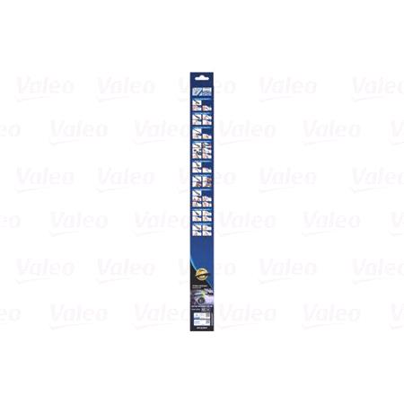Valeo VF829 Silencio Flat Wiper Blades Front Set (600 / 450mm   Pinch Tab Arm Connection)