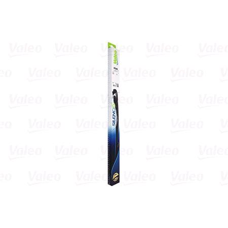 Valeo VF846 Silencio Flat Wiper Blades Front Set (650 / 400mm   Push Button Arm Connection) for Toyota Avensis Estate 2009 Onwards