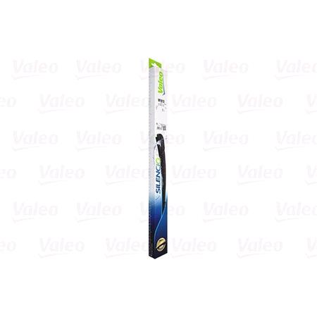 Valeo VF872 Silencio Flat Wiper Blades Front Set (600 / 520mm   Push Button Arm Connection)