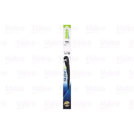 Valeo VF903 Silencio Flat Wiper Blades Front Set (550 / 500mm   Push Button Arm Connection)