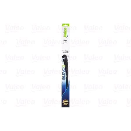 Valeo VF957 Silencio Flat Wiper Blades Front Set (600 / 500mm   Exact Fit Connection) for BMW X2 2017 Onwards