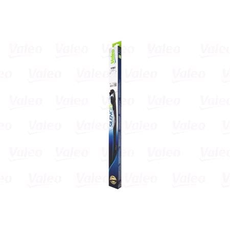 Valeo VF963 Silencio Flat Wiper Blades Front Set (650 / 430mm   Push Button Arm Connection)