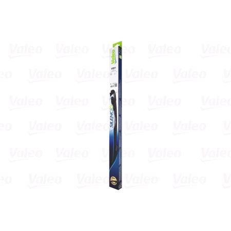 Valeo VF971 Silencio Flat Wiper Blades Front Set (630 / 500mm   Push Button Arm Connection)