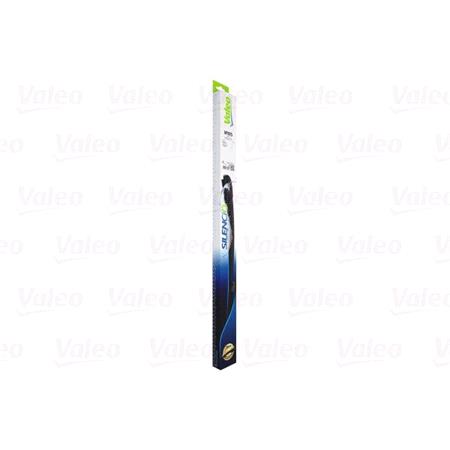 Valeo VF975 Silencio Flat Wiper Blades Front Set (650 / 530mm   Push Button Arm Connection)