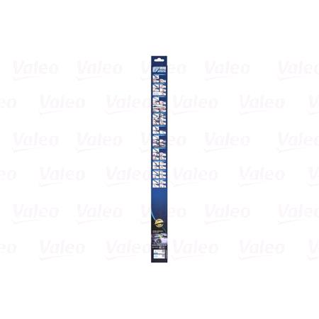 Valeo VF987 Silencio Flat Wiper Blades Front Set (680 / 350mm   Push Button Arm Connection)