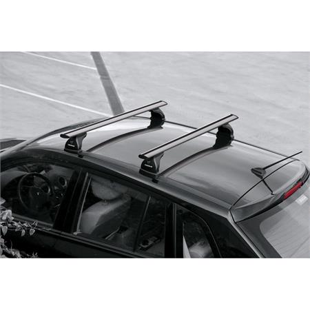 Nordrive Silenzio Black aluminium wing Roof Bars (low profile) for Alpina B3 Coupe 2010 Onwards