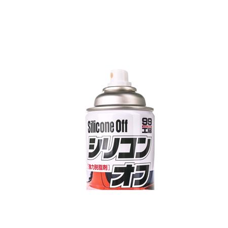 Soft99 Silicone Off Removes Oil, Wax and Coatings   300ml