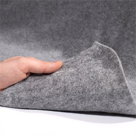 Silver Replacement Car Carpet   2x2m