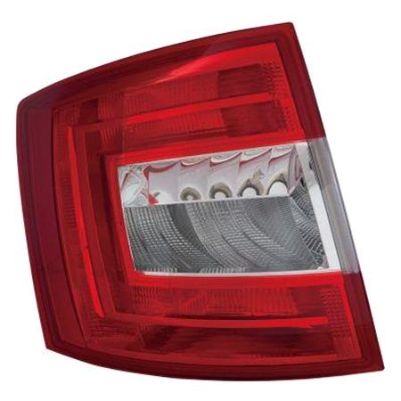 Left Rear Lamp (Estate Models Only, Supplied Without Bulbholder) for Skoda OCTAVIA Combi 2013 2016
