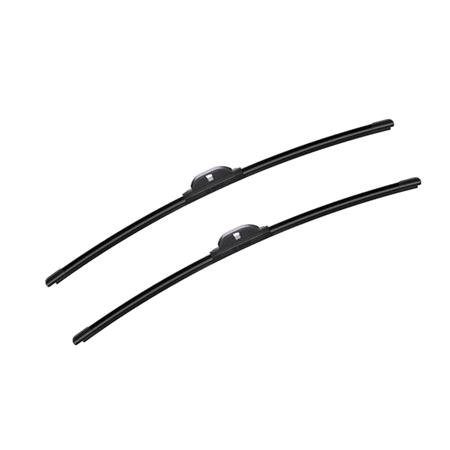 Bremen Vision Flat Wiper Blade Front Set (550 / 550mm   Slider Arm Connection) for Audi A4 Convertible, 2002 2009