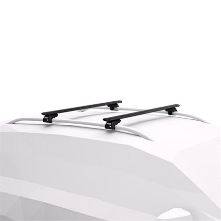 Thule Wingbar Evo Roof Bars for Volvo XC 90 SUV, 5 door, 2002 2014, With Raised Roof Rails