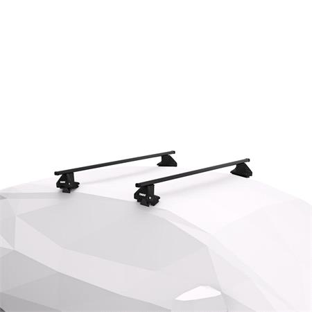 Thule SquareBar Evo Roof Bars for BMW 2 Series Active Tourer MPV, 5 door, 2014 Onwards, with Normal Roof