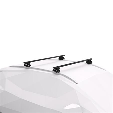 Thule SquareBar Evo Roof Bars for Vauxhall INSIGNIA Mk II Estate, 5 door, 2017 Onwards, with Solid Roof Rails