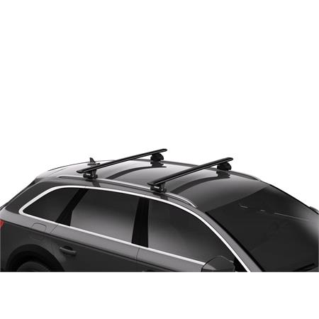 Thule Wingbar Evo Roof Bars for Mazda CX 5 SUV, 5 door, 2016 Onwards, with Solid Roof Rails