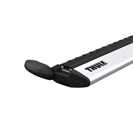 Thule Wingbar Evo Roof Bars for Honda CR V Mk IV SUV, 5 door, 2012 2016, with Solid Roof Rails and fixpoint foot