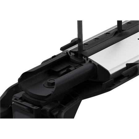 Thule WingBar Edge Roof Bars for Volkswagen TOUAREG SUV, 5 door, 2010 2018, With Raised Roof Rails
