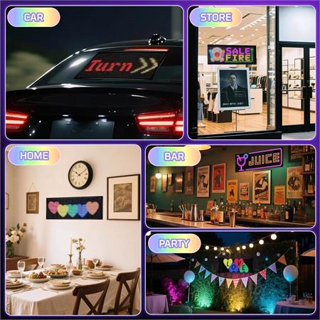 Smart LED Settable Panel   1024 Led   92x374 mm