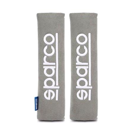 Sparco Comfortable Grey Seat Belt Cover   2 Pack