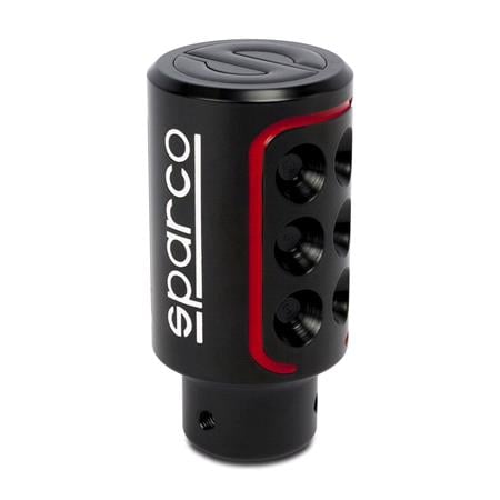 Sparco Universal Black and Red Gear Knob