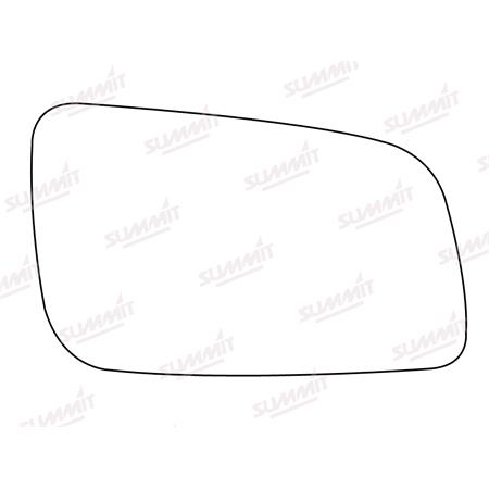 Right Stick On Wing Mirror Glass for VAUXHALL ASTRA Mk IV Hatchback, 1998 2004