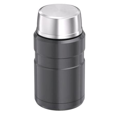 Thermos Stainless King Food Flask   710ml   Gun Metal Grey