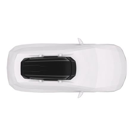 Thule Motion 3 L 370L Low Profile Roof Box   Black Gloss 