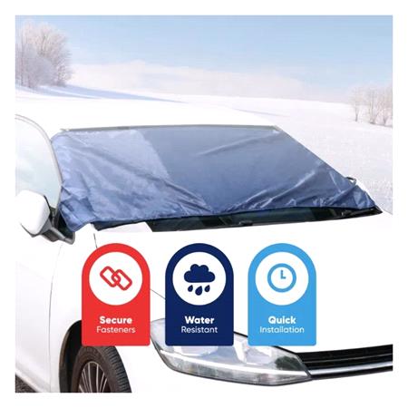 Windscreen Frost Cover For Small/Medium Vehicles  (173 x 76cm)