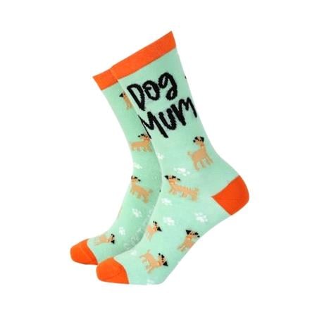 Dog Mum   Pair Of Socks (Size: 4   7)