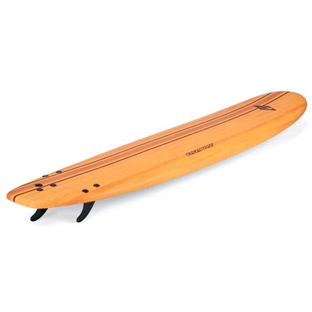 Osprey 9' 3" Foamie Surfboard   Pin Stripe Wood