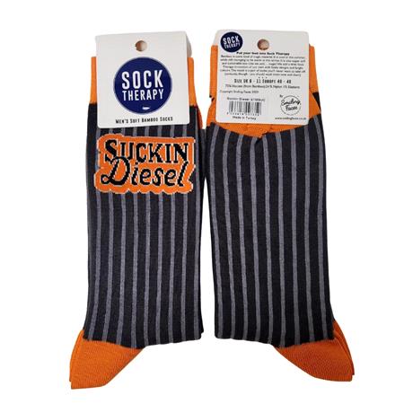 Suckin Diesel   Pair Of Socks (Size: 8   11)